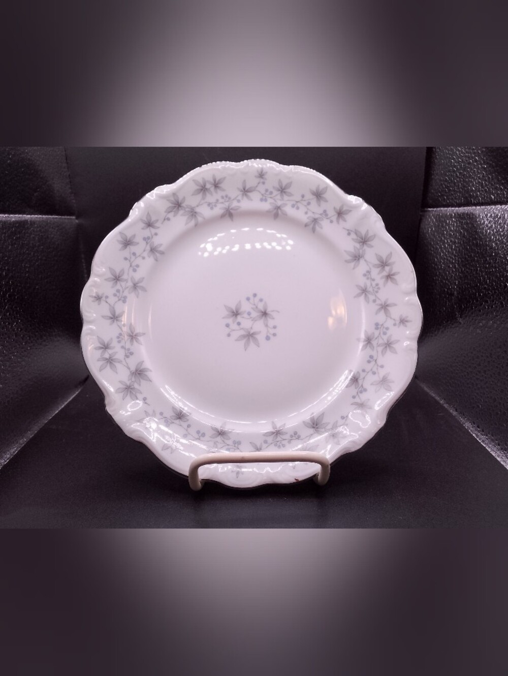 7" China Plate Floral Bavaria